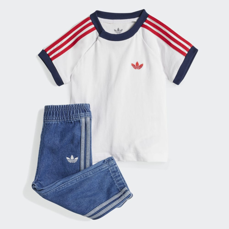 DENIM TEE SET