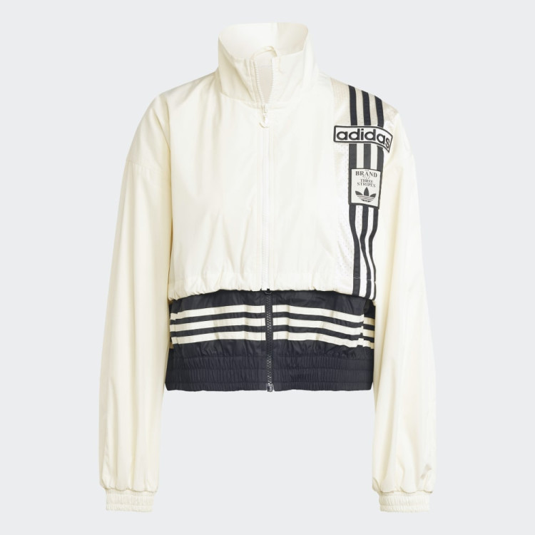WOVEN TRACK TOP