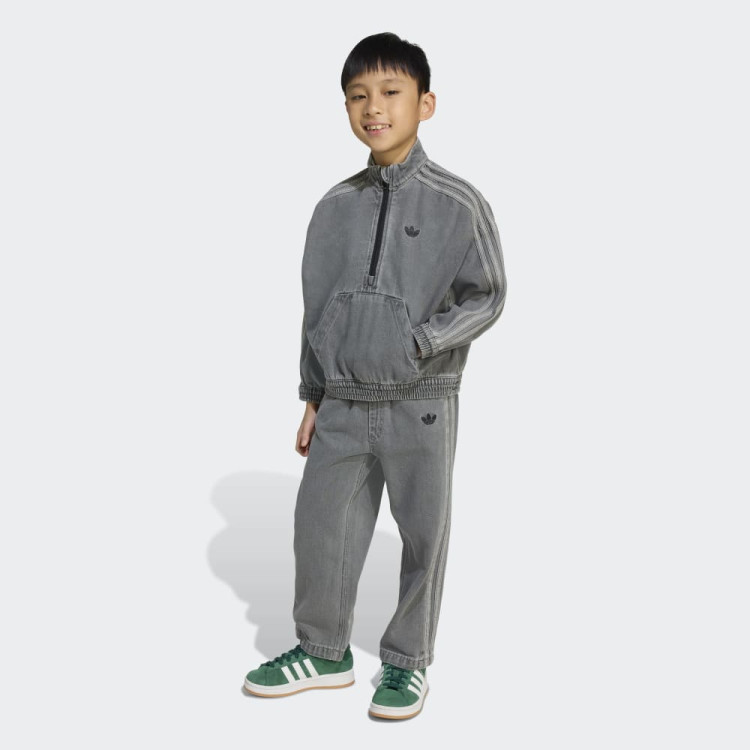 DENIM CREW SET