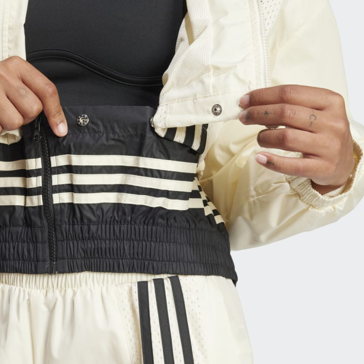 WOVEN TRACK TOP