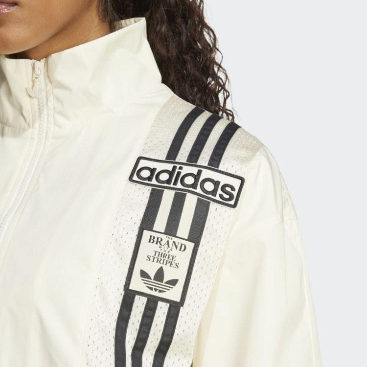 WOVEN TRACK TOP