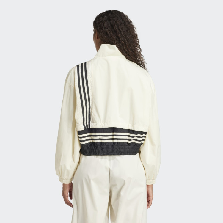 WOVEN TRACK TOP