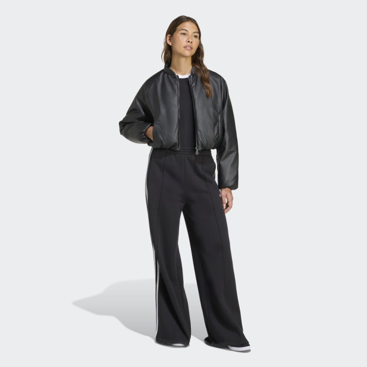 PLEATHER BOMBER