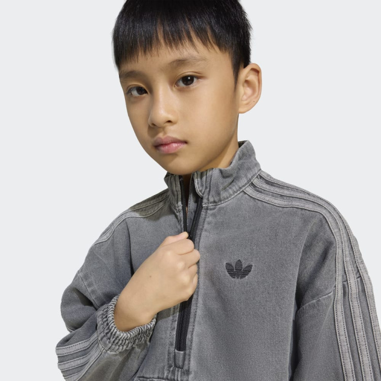 DENIM CREW SET