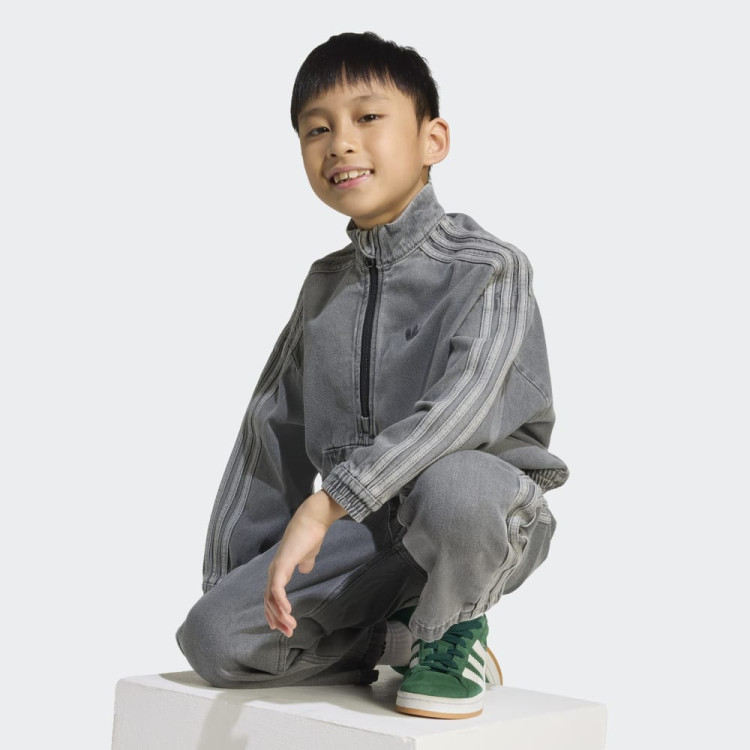 DENIM CREW SET